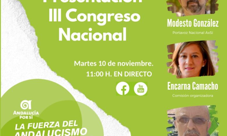 cartel de la presentación del Congreso